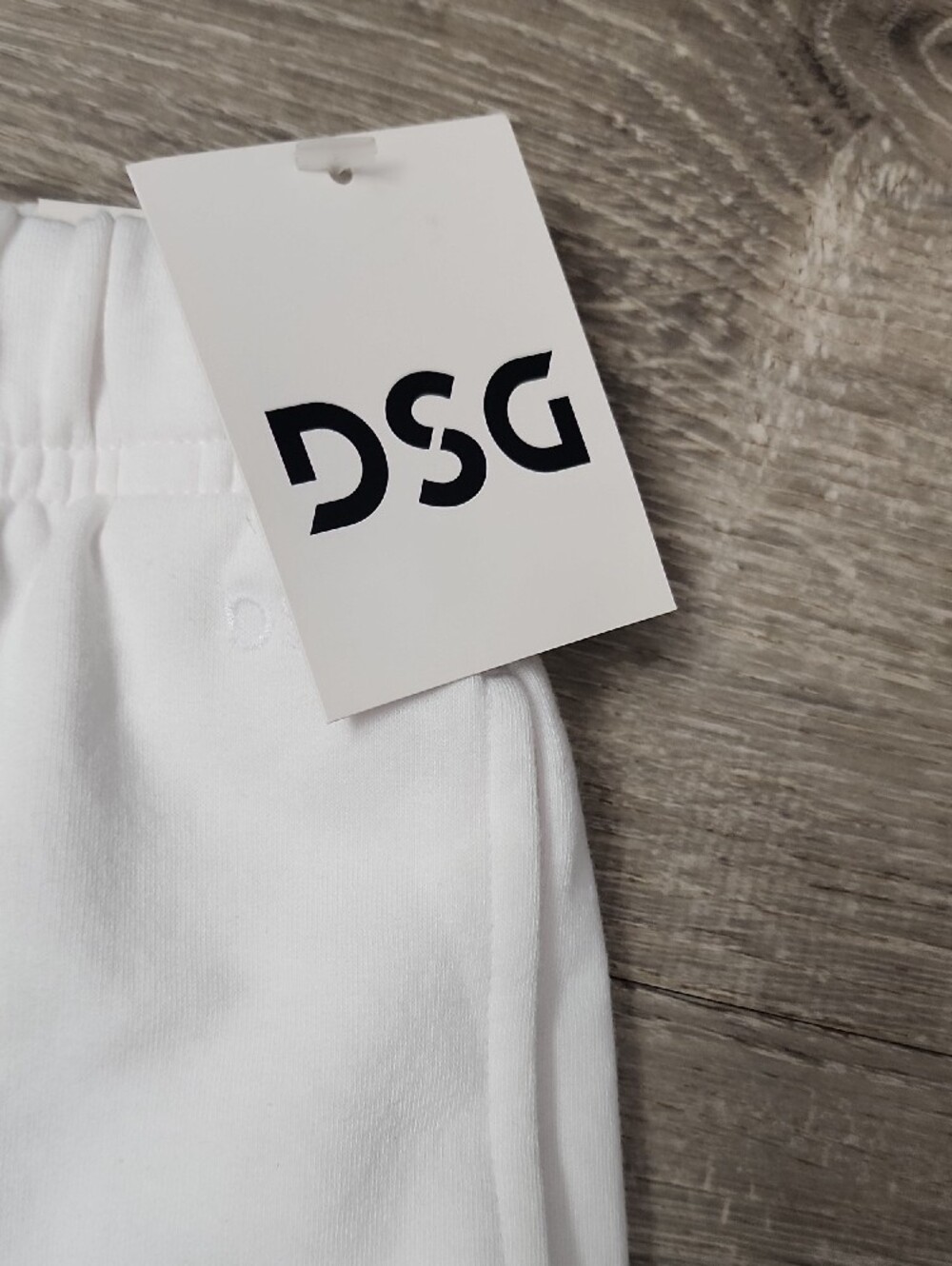 DSG Women's Fleece So Soft Mid-Rise Short In Pure White Size Small New With Tag - Picture 2 of 7